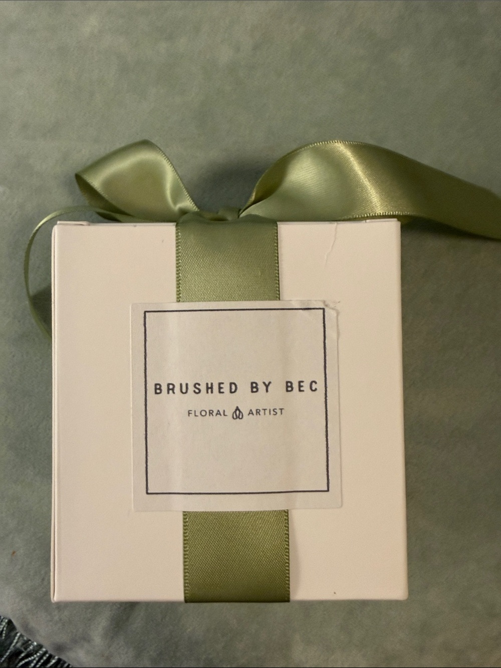 Candle.  floral scent. New in box. Never opened.